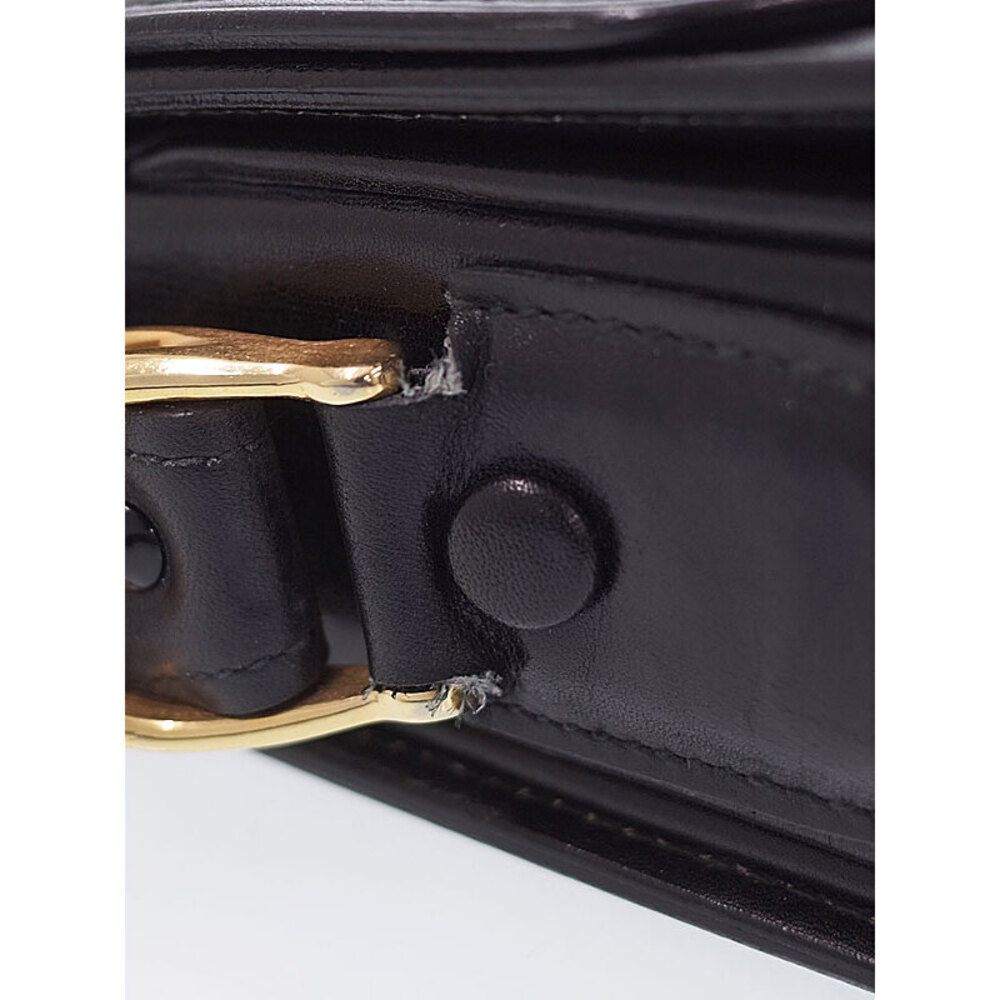 Celine Horse Carriage shoulder bag black leather - Picture 6 of 9